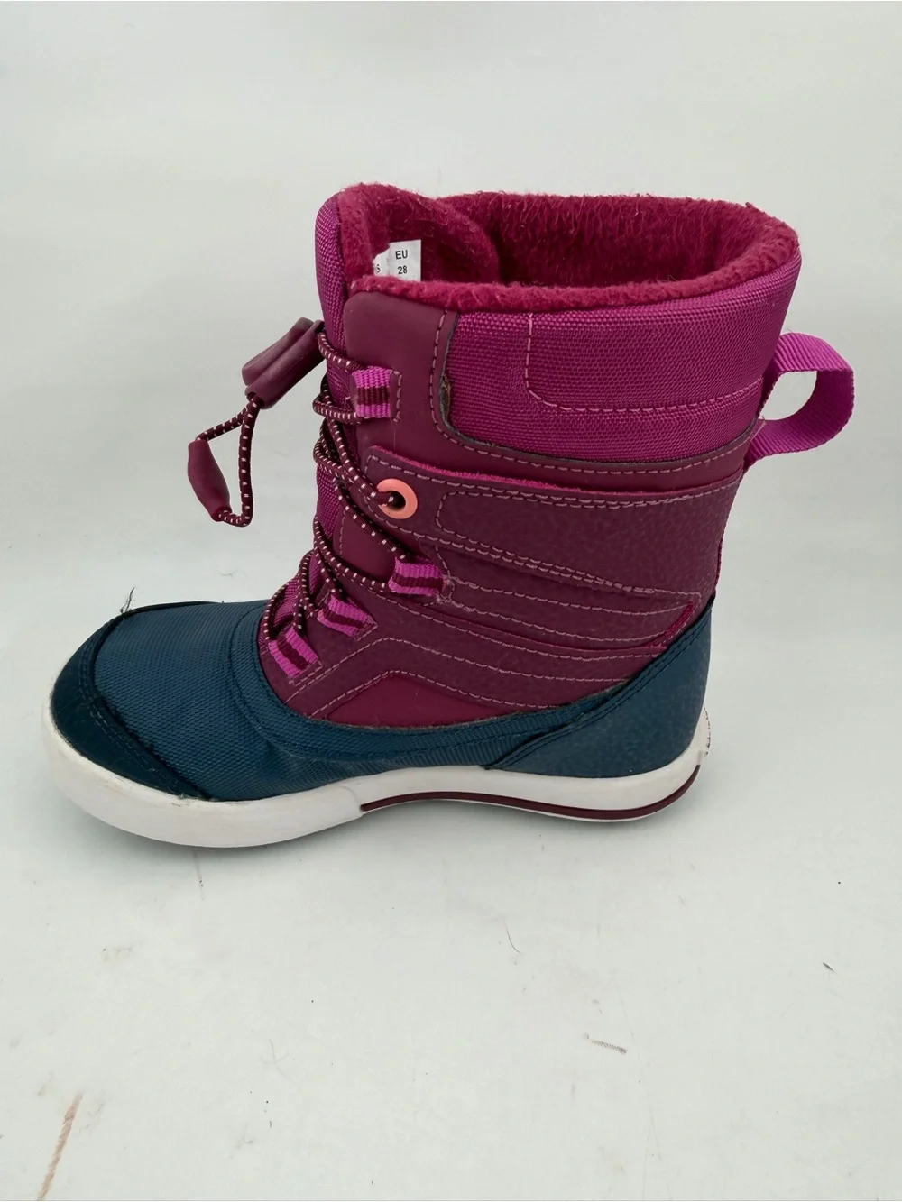 Merrell Unisex Snow Bank 2.0 -SZ 10 M- Waterproof Berry Navy Winter Boots